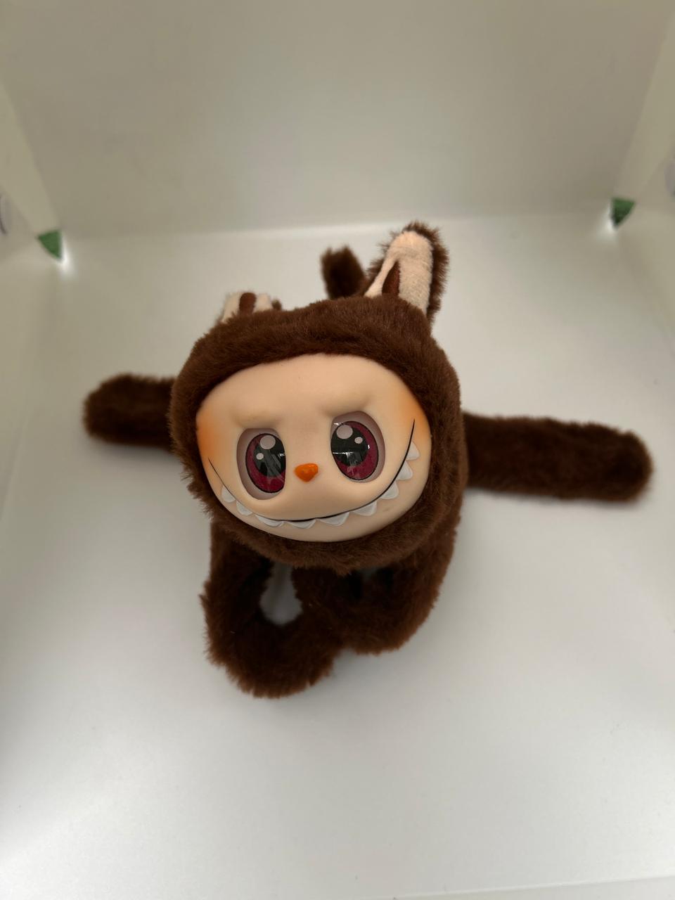 👾✨ Manilla Labubu con Sonido y Cola Giratoria 🎶💖 Labubu Brazalete 🧸