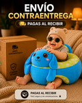 🐘✨ Asiento Acolchado para Bebé | diseño ergonómico y ligero l perro y elefante  💖👶